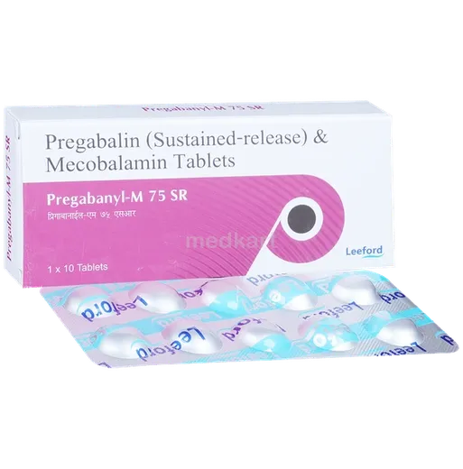 pregabanyl m sr 75mg tablet 10's